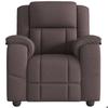 VidaXL Recliner Dark Brown Fabric, Armchair, TV Recliner, Stroller, Recliner for 4015705