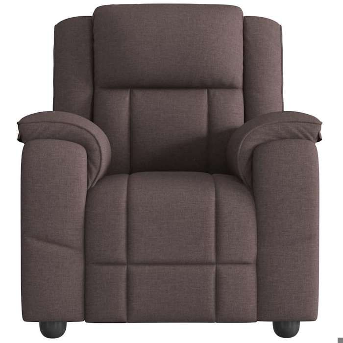 VidaXL Recliner Dark Brown Fabric, Armchair, TV Recliner, Stroller, Recliner for 4015705