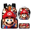 Mario, Primary And Secondary School Schoolbag, Children'S Backpack, Cartoon Satchel.