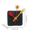 Silent Clock Movement NonTicking Hands Creative Cartoon Design for Kids, Crafters