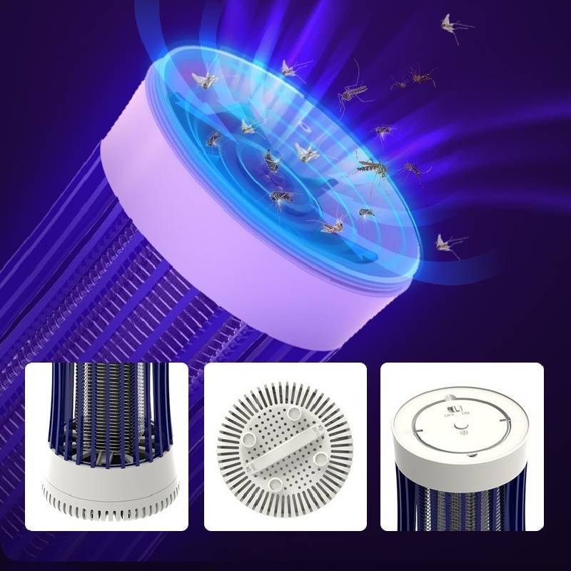 Electric Mosquito Killer Lamp With Usb Rechargeable Feature For Indoor And Outdoor Use
