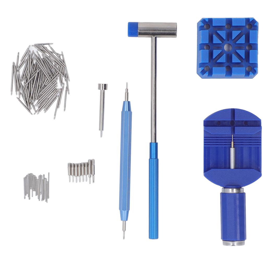 Watch Link Removal Tool Kit Stainless Steel Tip Plastic Handle Watch Strap Watchband Repair Tool