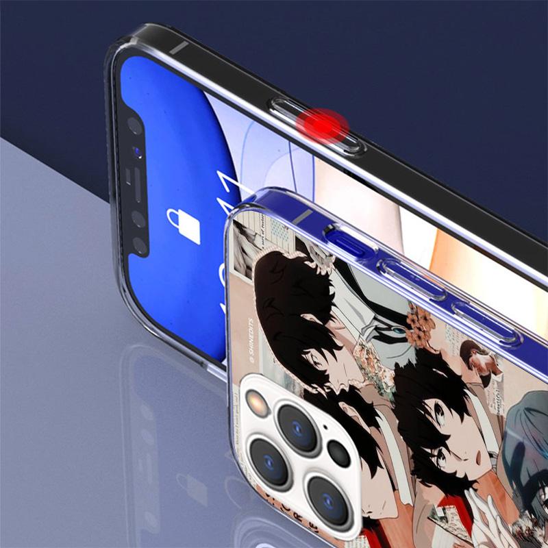 Bungo Stray Dogs Poster Anime Phone Case For iPhone 17 Air 16 Pro Max 16E 15 + 14 Plus 11 12 13 Mini 7 8 SE Gift Print Cover Fun