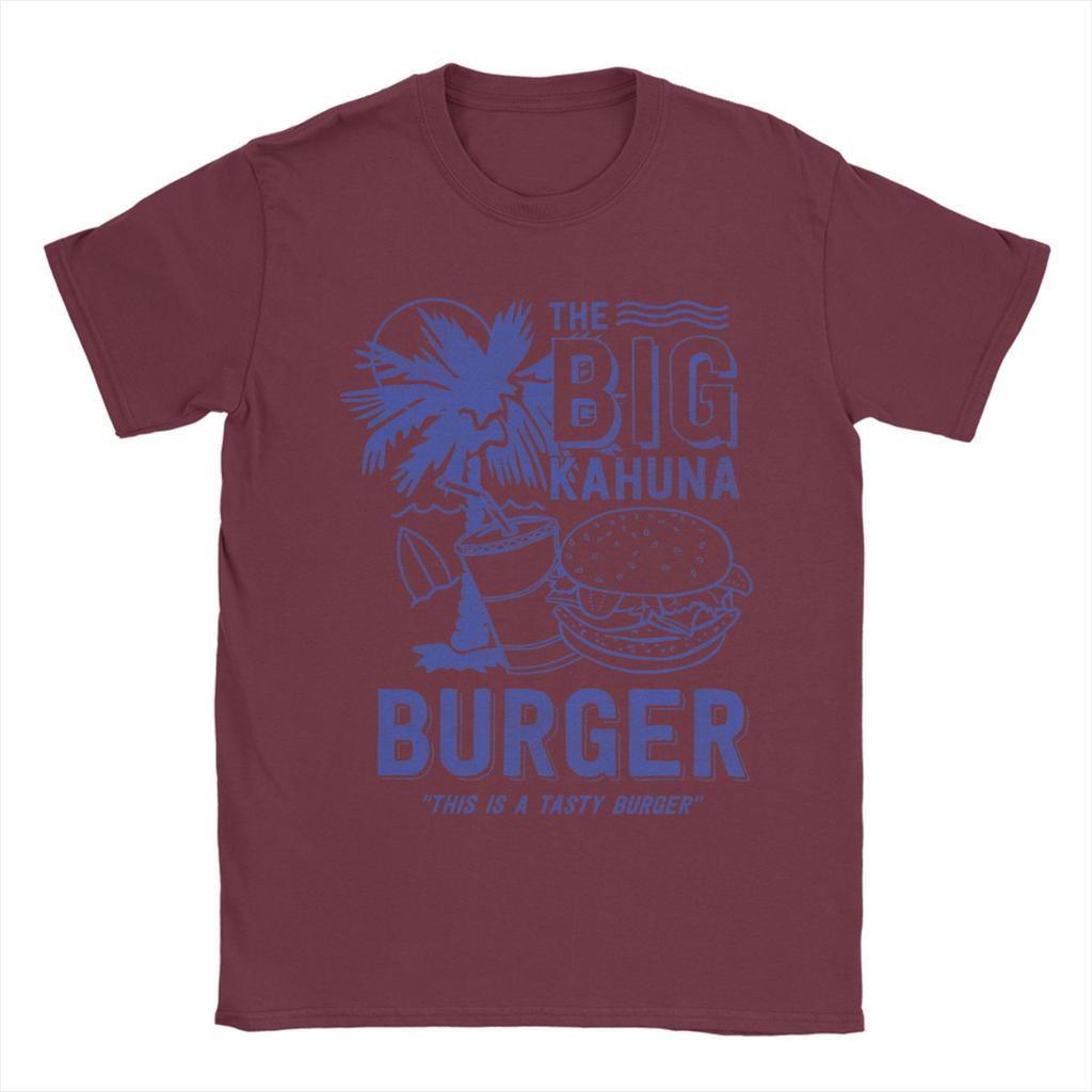 Unisex TShirt The Big Kahuna Burger Pulp Fiction Cool Cotton Tees Quentin Tarantino T Shirt Crew Neck Clothing Gift Idea