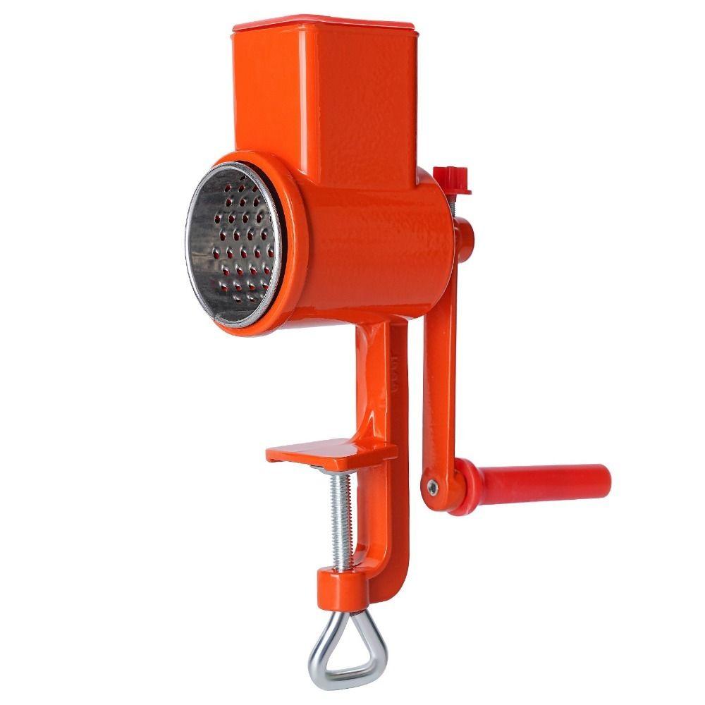 Rustproof Blades Hand Crank Grain Mill Manual Operation Hand Crank Nut Chopper Grinder Table Clamp Peanut Grinding Device