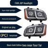 Jiefang J6P Headlight Assembly - Ultra-Bright LED Dual-Lens, 500 HP-Compatible