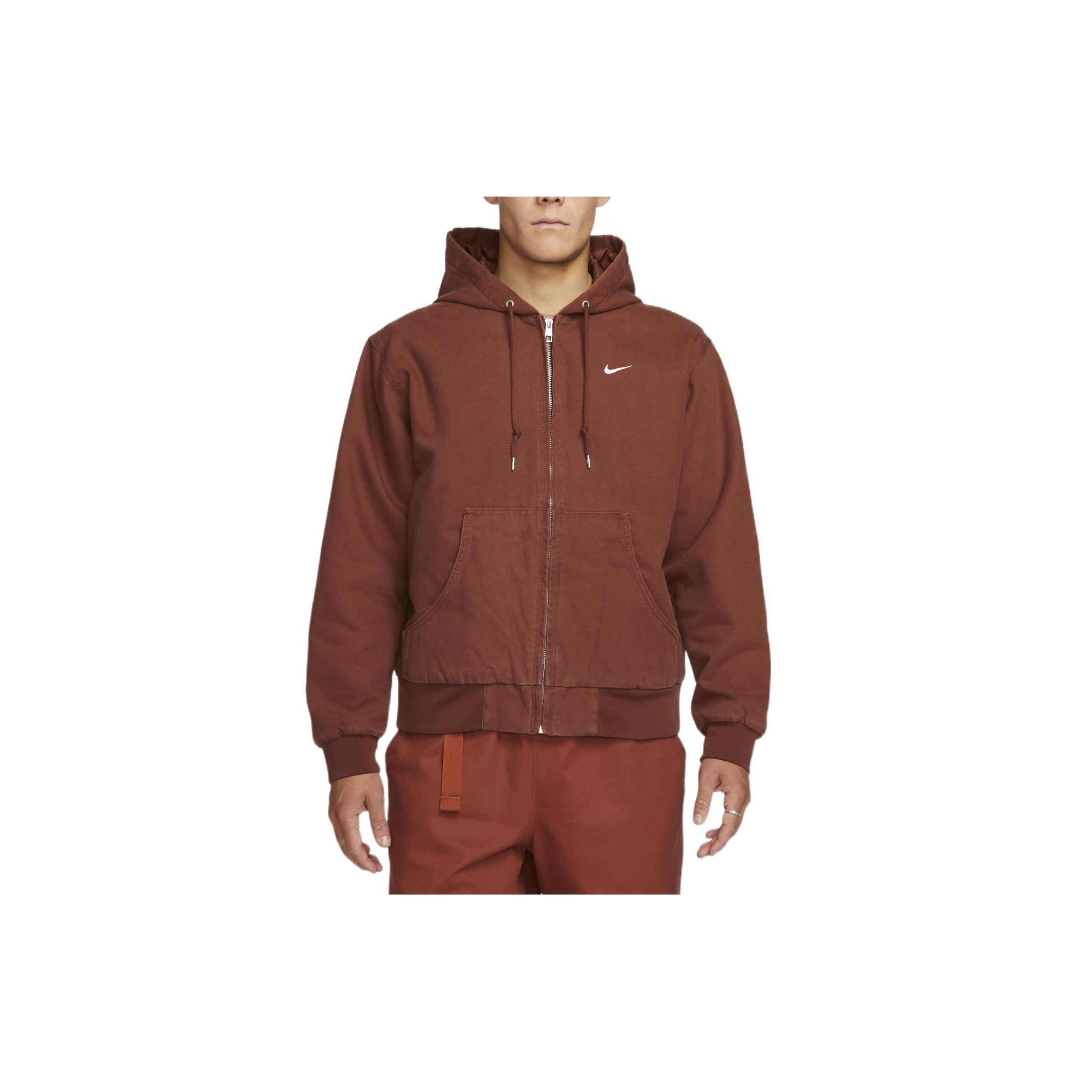 Куртки Nike Мужские Коричневые С капюшоном Умеренные Другие DQ5173-217 XS