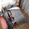 Singer Lana Del Rey Duvet Cover Pillowcase Bedding Set Cute Animation Home Dormitory Room Decoration Boys Gift