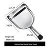 Sturdy Handheld Stainless Steel Shovel for Desktop and Bedding Cleaning