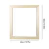 Floating Picture Frame DIY Wall Hanging Photo Frame Decorative Wooden Hanging Frame with Adhesive for Home Office Decor