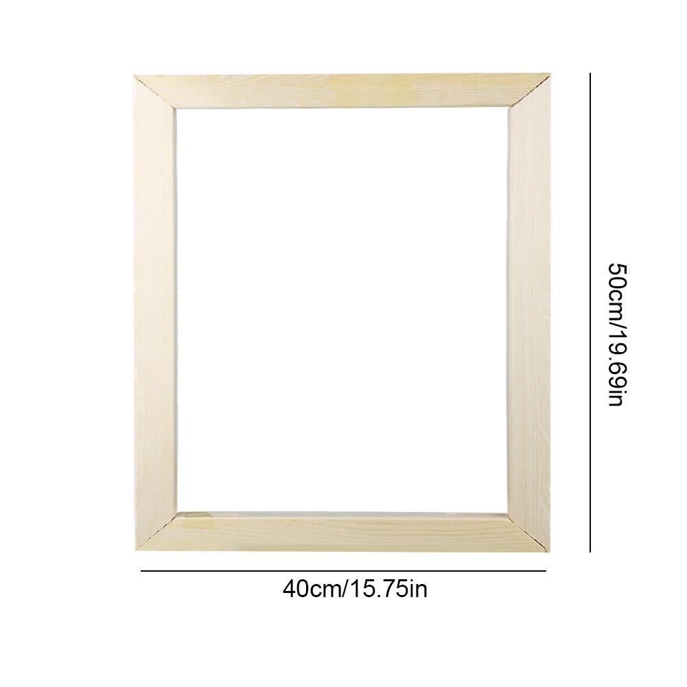Floating Picture Frame DIY Wall Hanging Photo Frame Decorative Wooden Hanging Frame with Adhesive for Home Office Decor