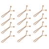 Hijab Pins Set of 12 Safety Clips for Women's Scarf and Headscarf Jewelry for Scarf and Headscarf Accessories