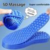 1 Paar Fingerdruckbrett Massage-Einlegesohle Fußermüdung lindern Schuh-Einlegesohlen Herren Damen Weiche Sport-Freizeitschuh-Einlagen