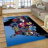 American Football N-NFL Zeichen Rugby Gamer Teppich für Wohnzimmer Schlafzimmer Dekoration, Bodenteppich rutschfeste Dekoration für Sofa Fußmatte