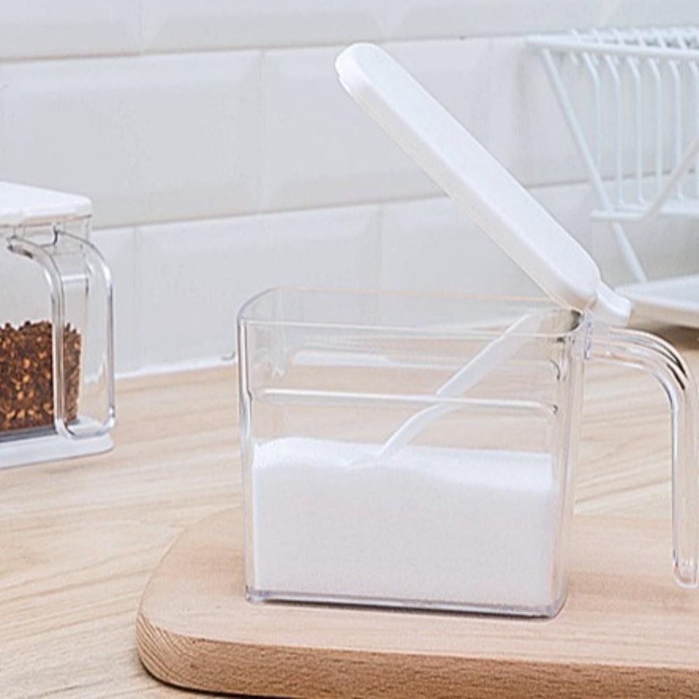 Clear Plastic Condiment Container Set 400ml per container Condiment Jar Set Bar Storage