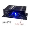 Xsdjasd 270 12V Mini HIFI Leistungsverstärker Audio Heim Auto Heimkino Verstärker Verstärker AUX Eingang -270 2-Kanal USB/SD