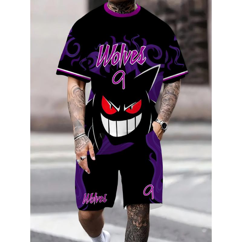 2025 Summer New High Quality Men's Set 3D Printed Team Special Commemorative Adult Football Sports Set Lightweight and Breathabl