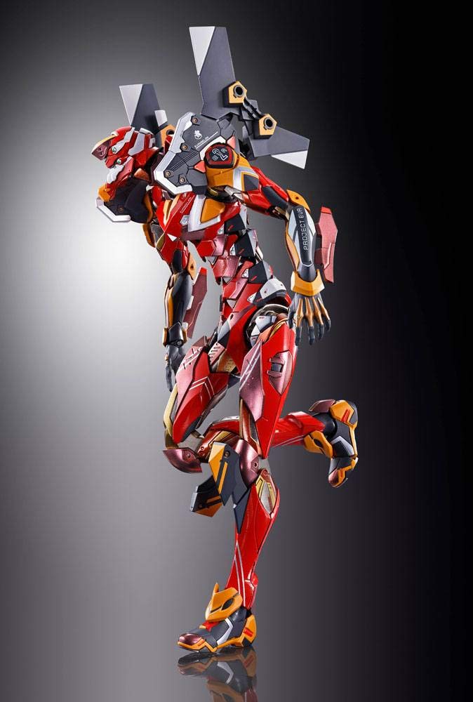 Bandai Figurine Evangelion Production Model Metal Build 22cm 4573102605047 - - Eva-02 -