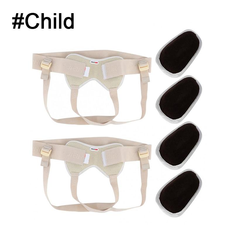 

2 комплекта ферменной конструкции для пахового грыжевого пояса со специальными пенопластовыми подушечками, поддержка грыжевого пояса, повышенный комфорт, с 2 съемными компрессионными подушечками M