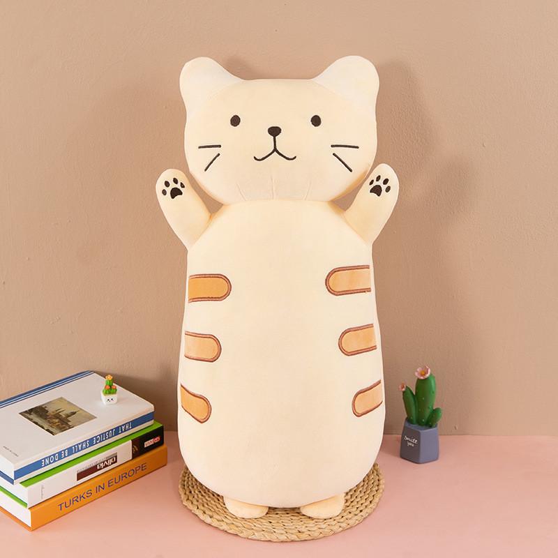 Plush Cat Plush Toy Pillow With Soft Pp Cotton For Comfort And Sleep