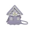 Bow Shoulder Bag Lace Crossbody Purse Cute Mini Box Handbag  Party