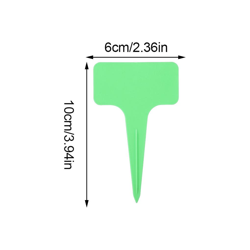 3 Stück T-förmige Pflanzenmarkierer Etiketten Wasserdichte Tags Gartenetiketten Baumschule
