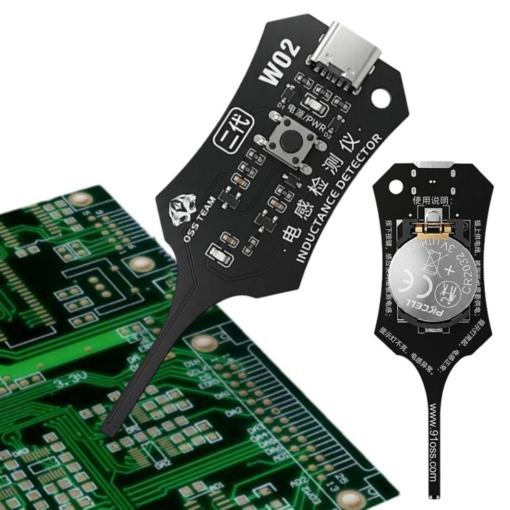 High Accuracy Inductor Detector Tool Electromagnetic Induction Tester Component Fault Detection