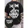 Motionless In White Band Graphic TShirt Mens Womens Cotton Tee Summer Casual Short Sleeve Round Neck Clothing