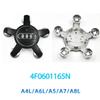 4 szt. Nakładka na środek koła samochodowego do Audi A3 A5 A6A4 A6L A7 A8 S3 S4 Q5 Q5L Q7 Q3 8R0601165 4L0601165D 4F0601165N