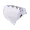 DS73 F218A15-BE58DY Front Left Door Handle Key Cover Cap Bezel White With Silver Stripe Fit for Ford Fusion Edge 2013-