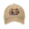 Happy Baseball Caps Peaked Cap One Piece Sun Shade Hats for Unisex