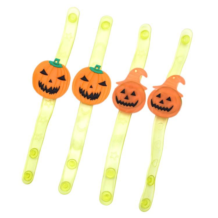 Halloween Luminous Bracelet & Skull Light Gift Set for Kids and Adults