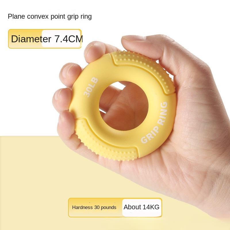 Silicone Mens Adjustable Size Size Arm Muscle Five Finger Strength Training Rehabilitation Grip Ring Exercise Equipment