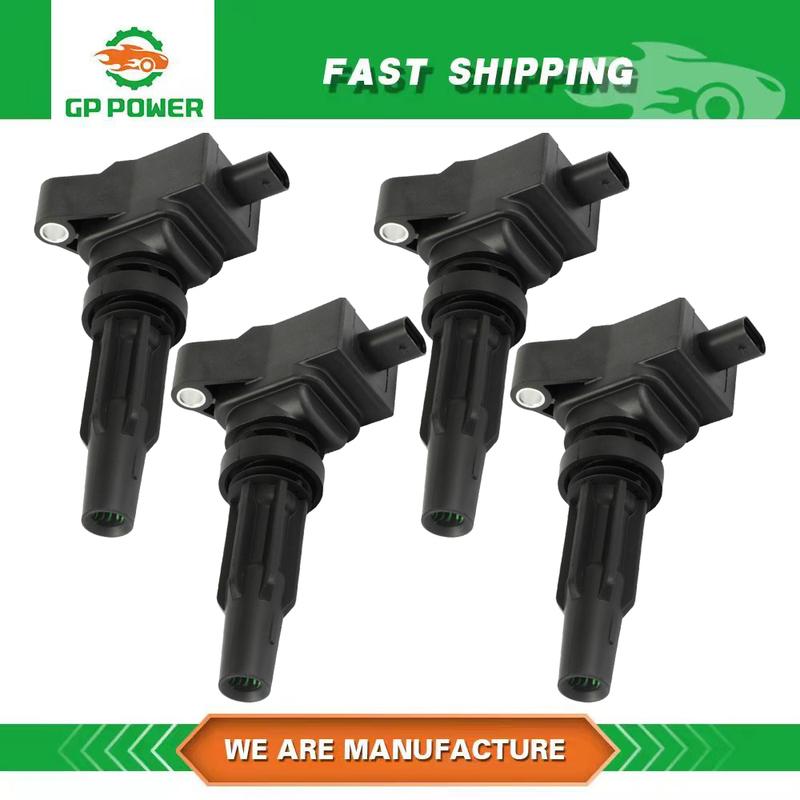 4PCS GP POWER IGNITION COIL JX6E-12A366-AA FOR FORD BRONCO EDGE ESCAPE EXPLORER Focus Kuga LINCOLN CORSAIR 2.0 2.0T 2.3T 2.5 L4
