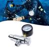 Scubas Diving Regulator Intermediate Pressure Checker Gauge Accurate Diving Pressure Test Tool for Regulator Maintenance