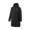 Li Ning Windproof Waterproof Warm Simple Comfortable Versatile Hooded Down Jacket Women Outerwear AYMV406-2