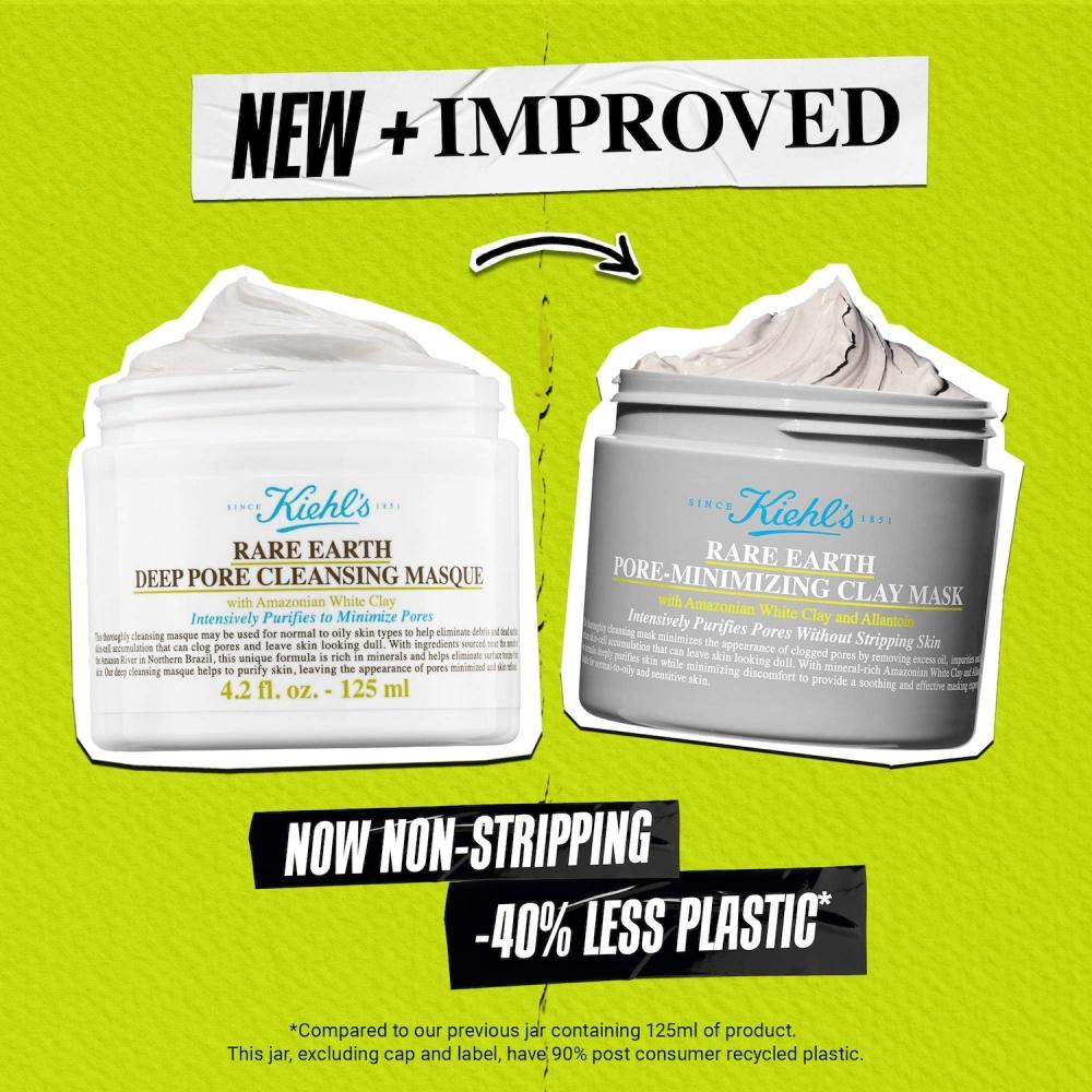 Kiehl's Rare Earth Clay Gezichtsmasker 4,2 Oz 125 Ml