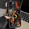 Phone Case for iPhone 17 Air 16E 15 16 Pro Max Saxophone Instrument Music Cover 14 Plus 13 12 Mini Soft Shell Silicone Fundas