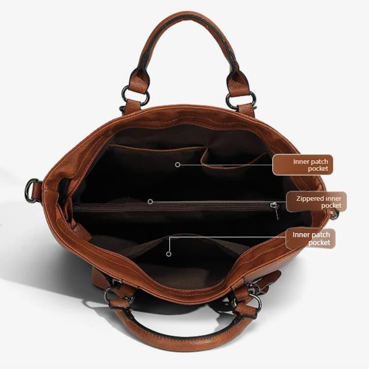 Large-capacity tote bag women's hand-to-hand crossbody bag