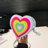 Sweet rainbow love women's bag new western style crossbody dual use shoulder bag