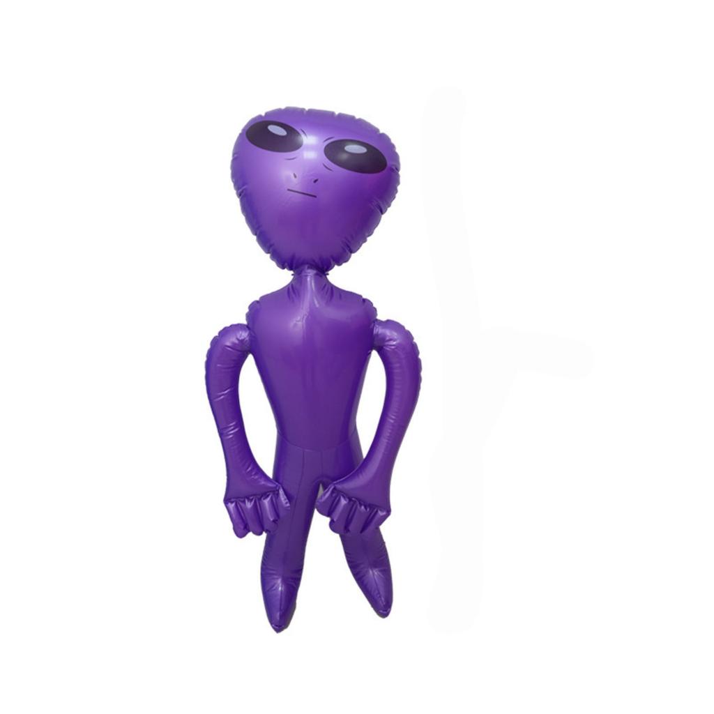 Inflatable Alien Doll Toy Large Size Durable Material Lightweight Portable for Indoor Outdoor Decoration and Party Events Fun Activity