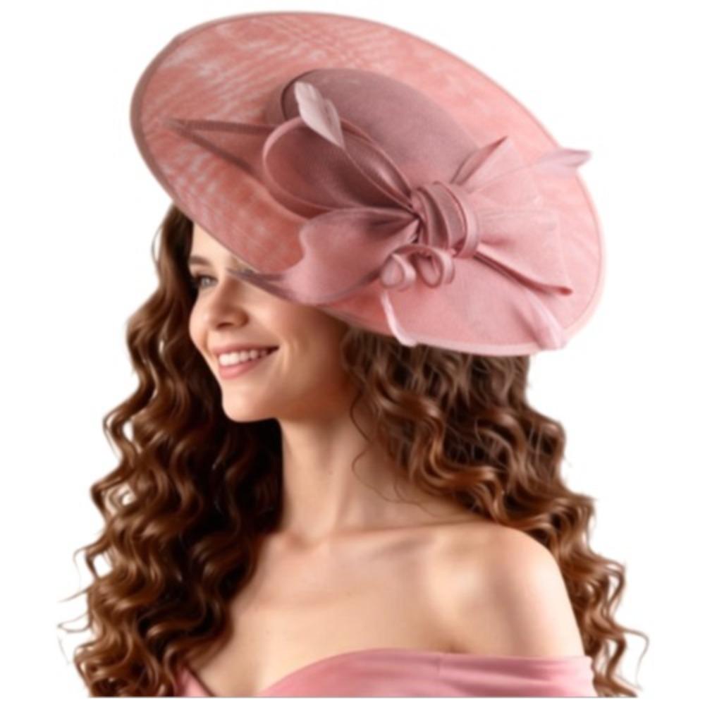 with Headband Women Fascinator Hats Vintage Derby Hat New Cocktail Party Hat  for Derby Event