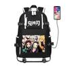Ghost Annihilation Blade School Bag Male Tanjiro You Bean Junior High School High School College Student Animation Peripheral Backpack Luminous