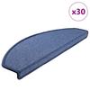 Step Mats 30 Pcs. 65 X 24 X 4 Cm Blue Semi Circular Large