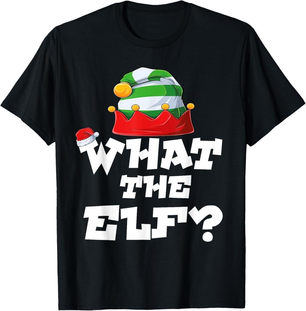 What The Elf _ Family Matching Christmas Group Pajama Pj T-Shirt