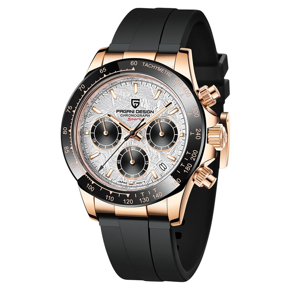 Pagani Design New TOP Brand Luxury Men's Watch with Box Multi-functional 100m Waterproof Fashion Luminous Men's Quartz Watches