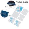 Acrylic Shell DIY Electronic Kit Educational Projects 41 * 43 * 39mm Transparent Acrylic Clock Shell 5V Power Requirement