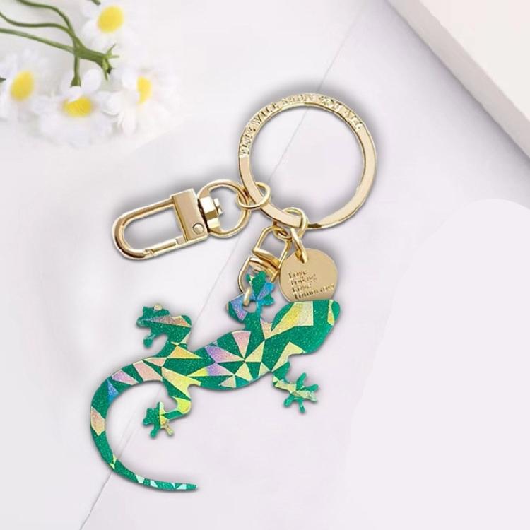 Keychain Molds Wall Lizard Shape Silicone Pendant Molds Resin Crafts Molds