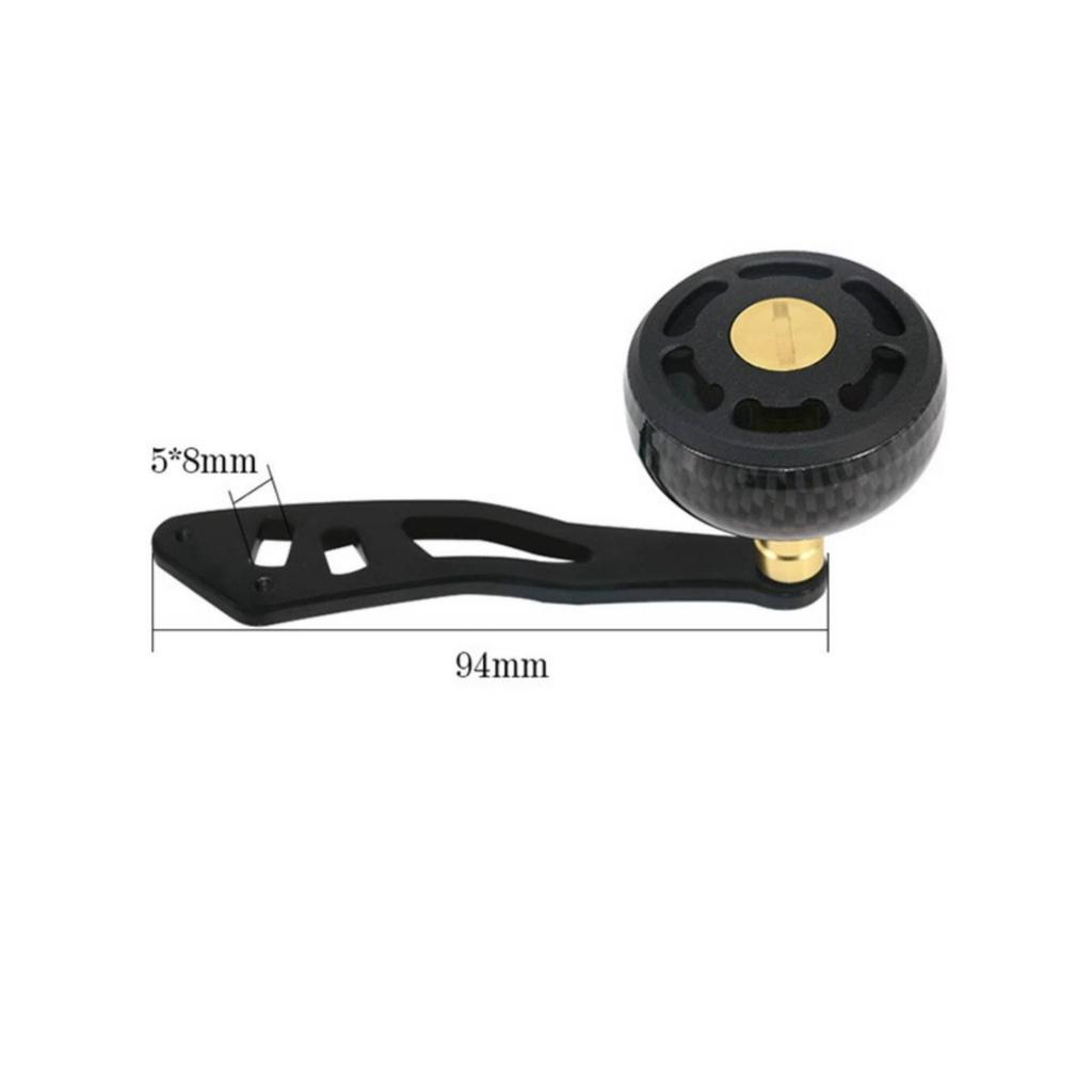 Fishing Reel Replacement Handle Metal with Knob Practical