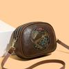 Women's Bag - Retro and Simple Chinese Style Bag - Shoulder Bag with Trendy and Fashionable Small Round Shape